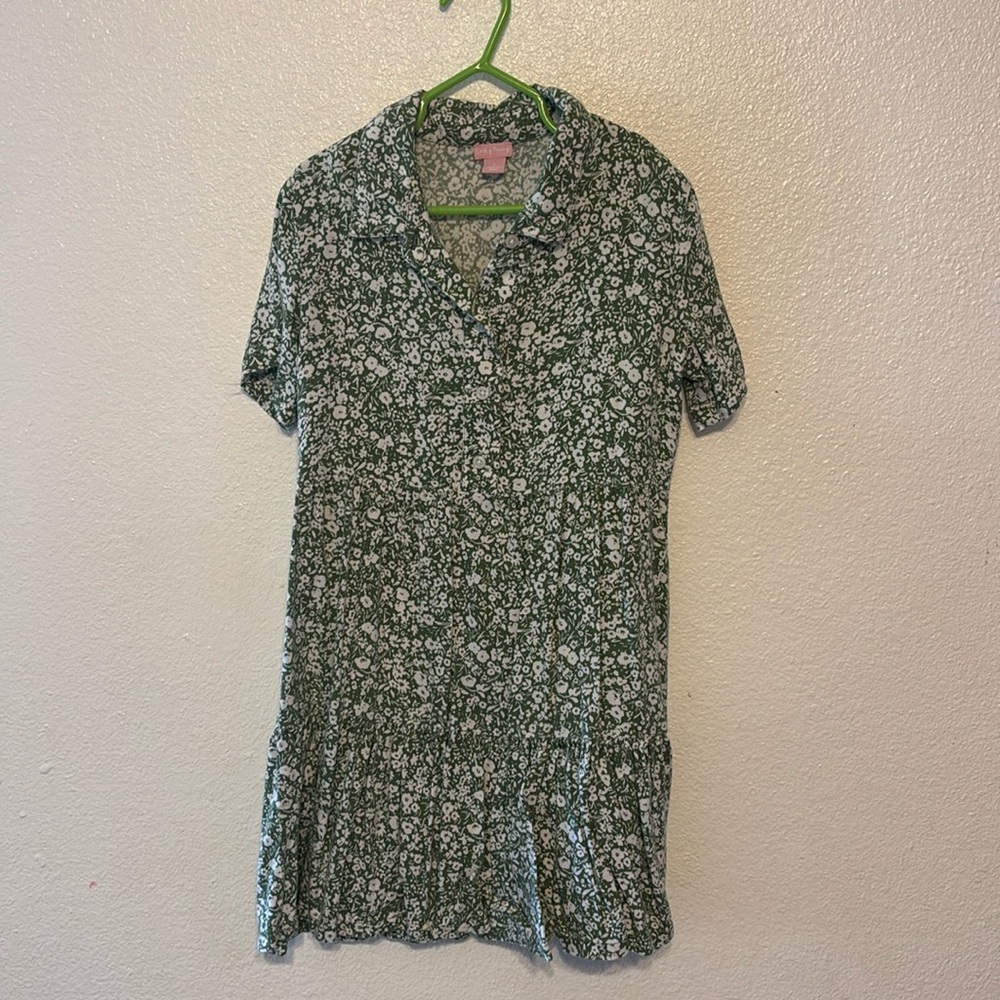 Girls button down‎ dress